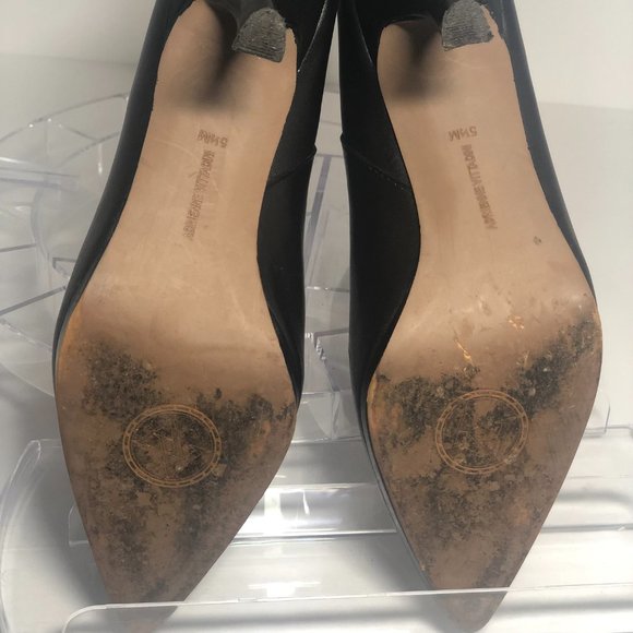 Addrienne Vitadini Leather Cuffed Bootie - Picture 10 of 11